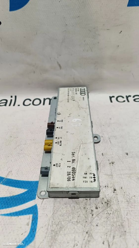 CENTRALINA MODULO ANTENA RADIO GPS SINAL BASE AMPLIFICADOR AUDI A4 B7 8E0035225P 8E0035225 A4 B6 A5 8T0 8T3 8TA - 3