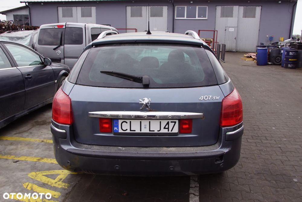 Auto na części - Peugeot 407 SW 2.0 HDI 136 KM RHR 4HP20 EZW 2005R Silnik Skrzynia Drzwi Maska Błotnik Klapa Zderzak Lampa Lusterko Klamka Szyba Panorama Deska Kokpit Sterownik Moduł Czujnik Licznik Wyświetlacz Panel Kierownica - 5