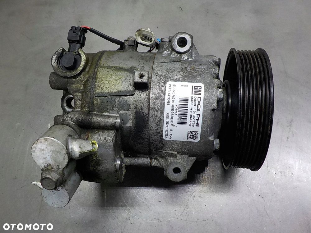 OPEL MERIVA B 1.4 B SPRĘŻARKA KLIMATYZACJI 401351739 13395695 - 1