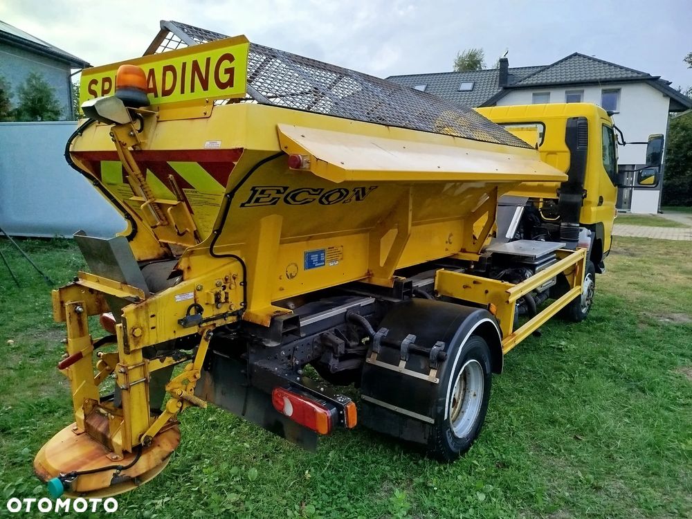 Mitsubishi Canter 6c18 Fuso 4x4 4wd gritter Pługo piaskarka Solarka komunalny 3.0 // 180KM //2016//48 000km// daily unimog Schmidt pfau rexter econ - 19