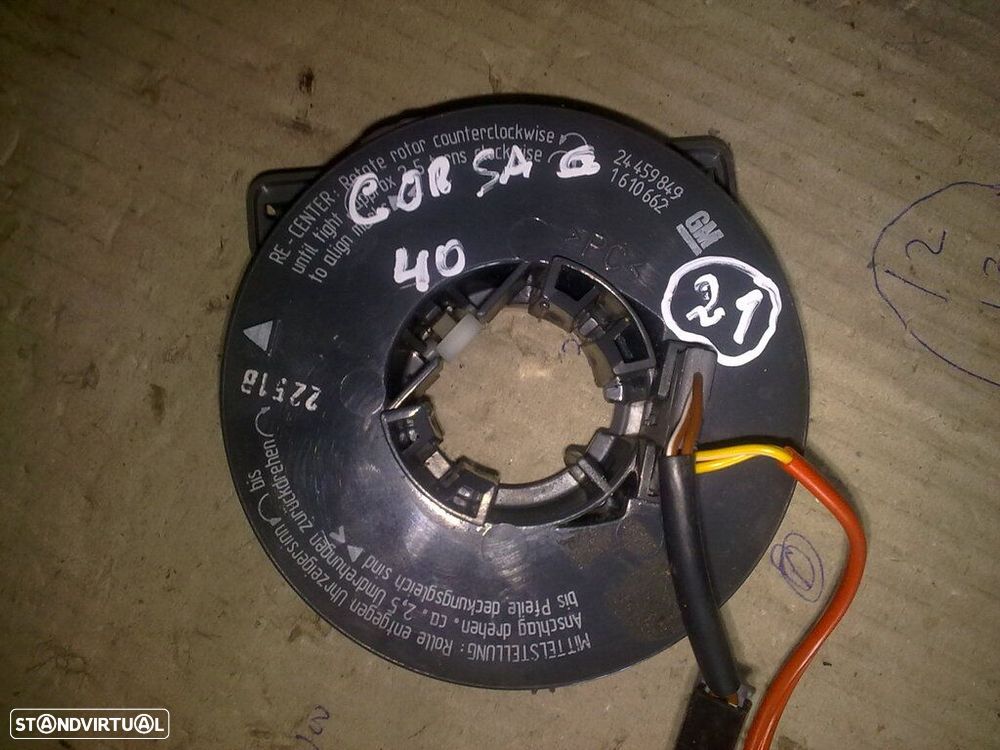 Fita Airbag 24459849 1610662 OPEL CORSA C OPEL COMBO C 2004 1.3CDTI   5P  CINZA - 1