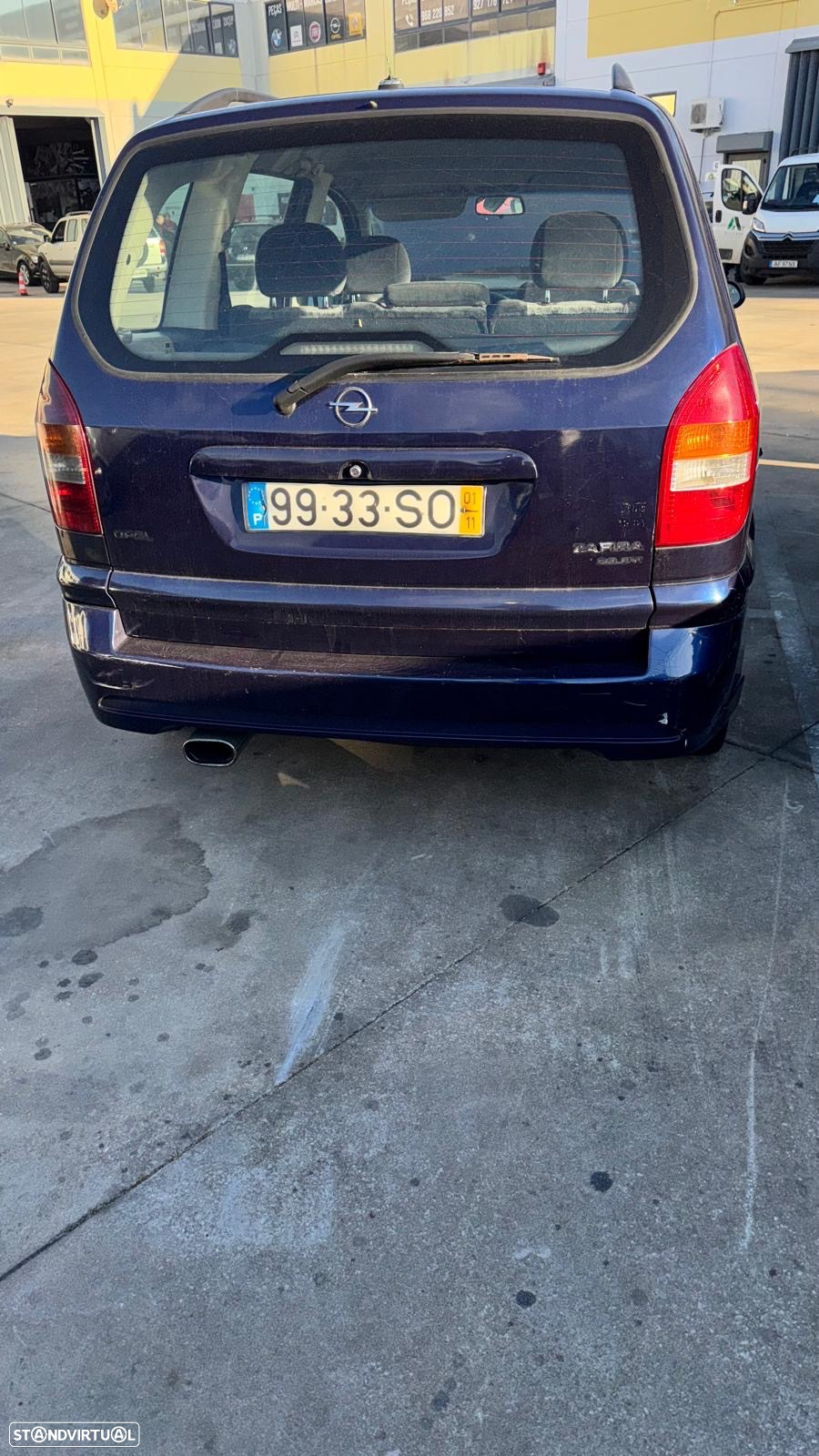 Opel Zafira de 2001 para peças - 4