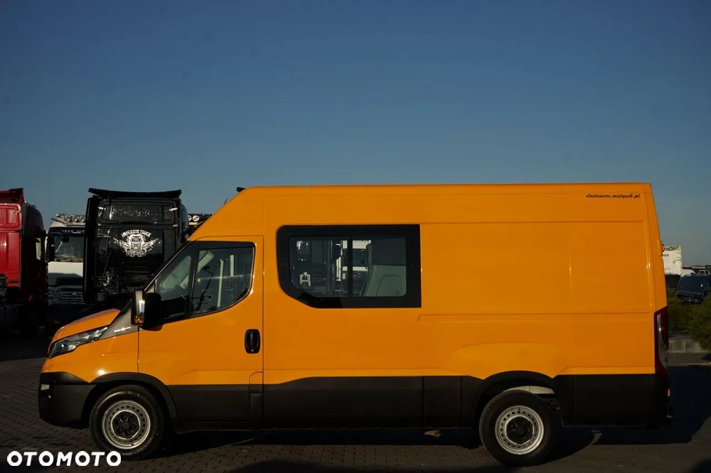 Iveco DAILY 35-140 / BRYGADÓWKA / 7 MIEJSC / BLASZAK / FURGON / SPROWADZONY - 6