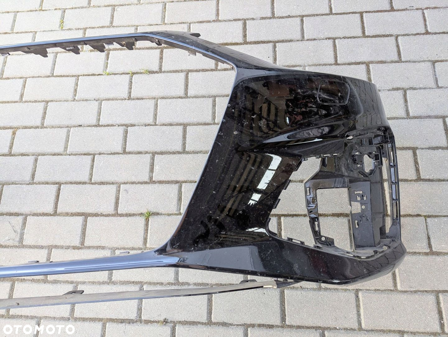Audi A4 B9 8W lift 2019-2024 S-Line zderzak przód przedni czarny - 10