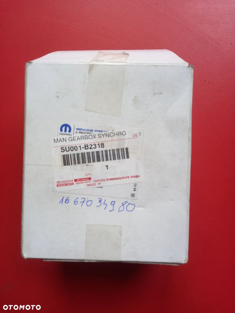 ZESTAW SYNCHRONIZATORA BVM 1667034980 PSA LUB SU001-B2318 TOYOTA - 1