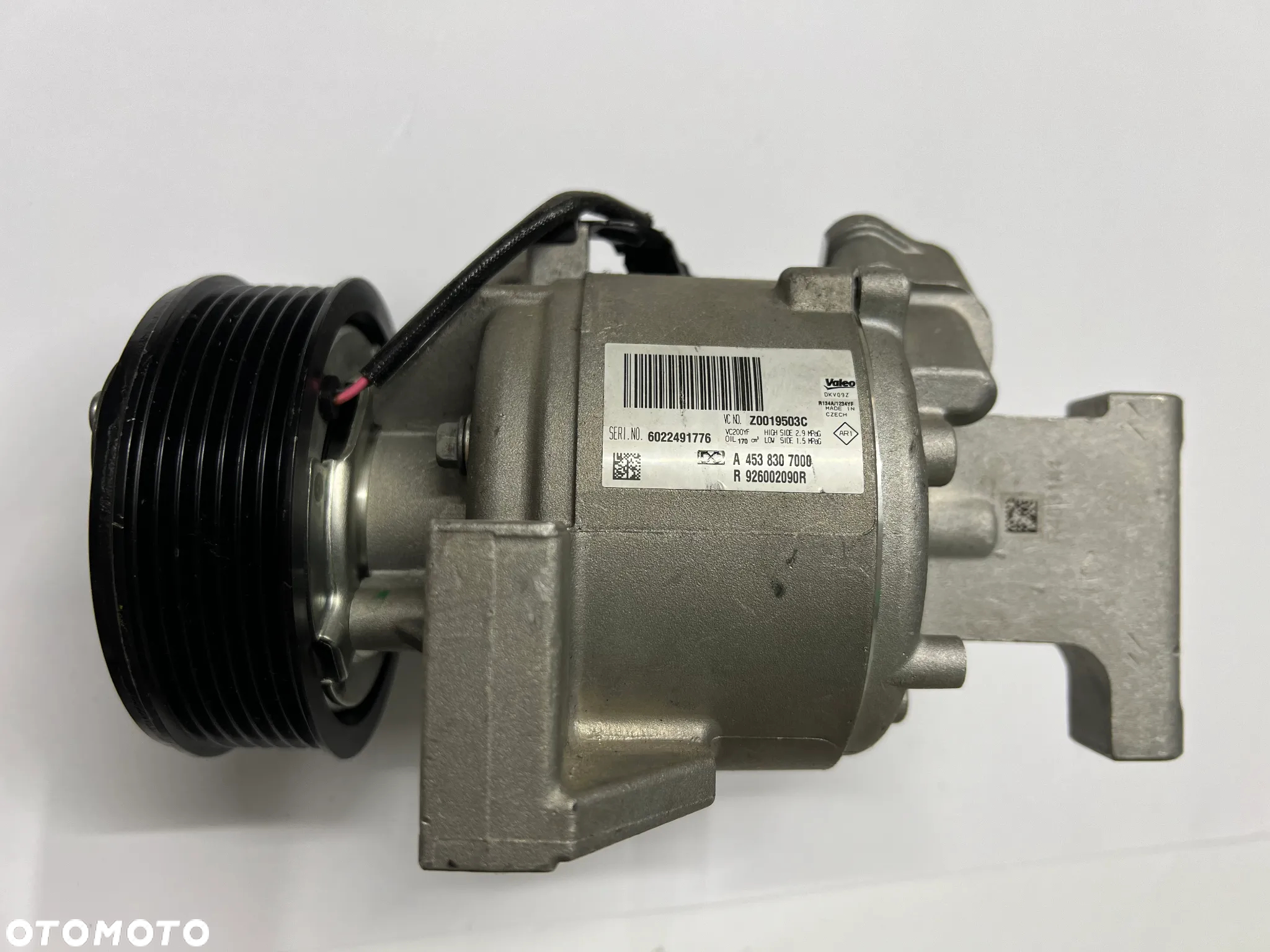 Renault Twingo Smart Fortwo 2/3 kompresor klimatyzacji A4538307011 926002090R - 2