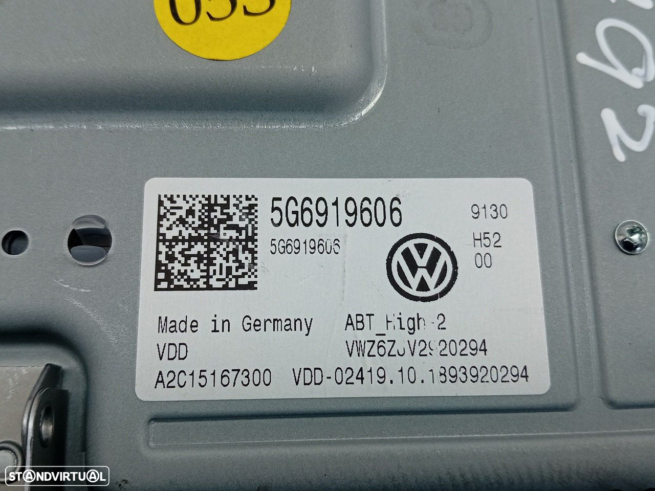 Display / ecrã de informações VOLKSWAGEN Tiguan (AD1, AX1) - 5