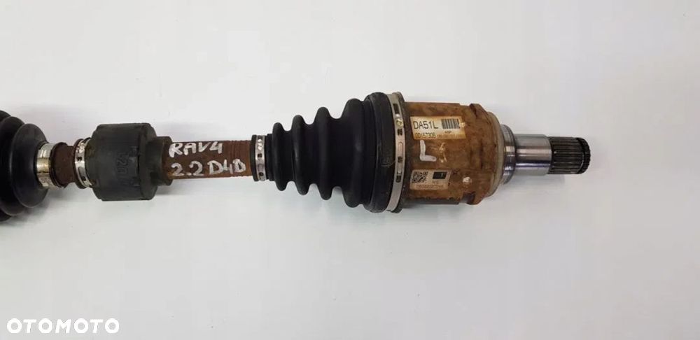 PÓŁOŚ LEWA TOYOTA RAV4 III 06-12R 2.2 D4D DA51L - 10