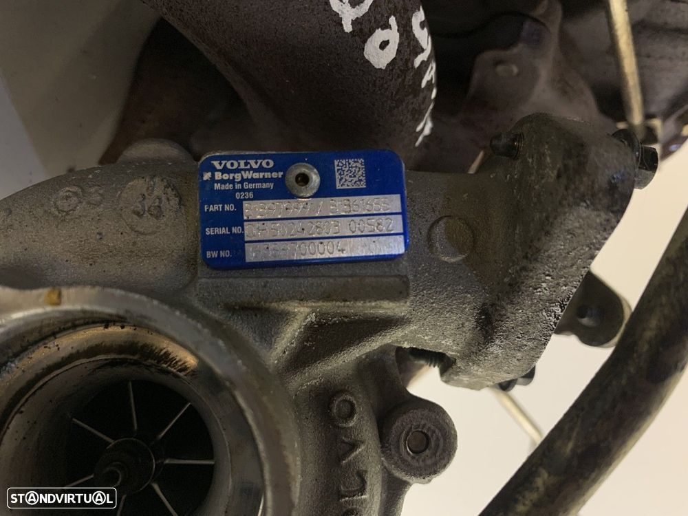 BI TURBO VOLVO V60 (155, 157) 2.0 D4 REF. 31397999 MOTOR D4204T14 190CV - 6