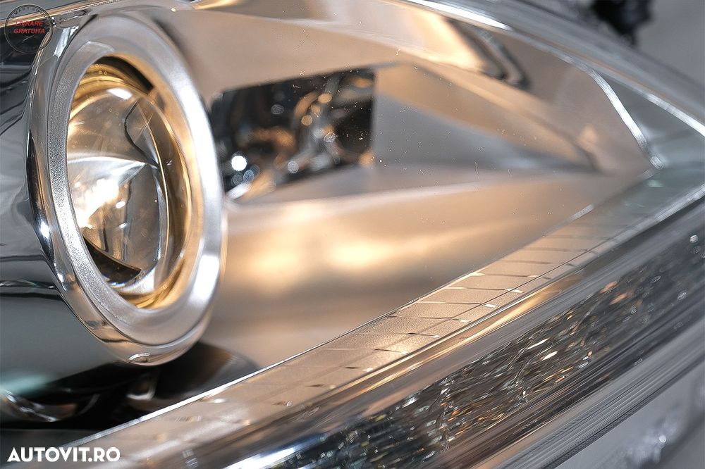 Faruri LED Mercedes Clasa S W221 (2005-2009) Facelift Look Semnalizare Dinamica Se- livrare gratuita - 12