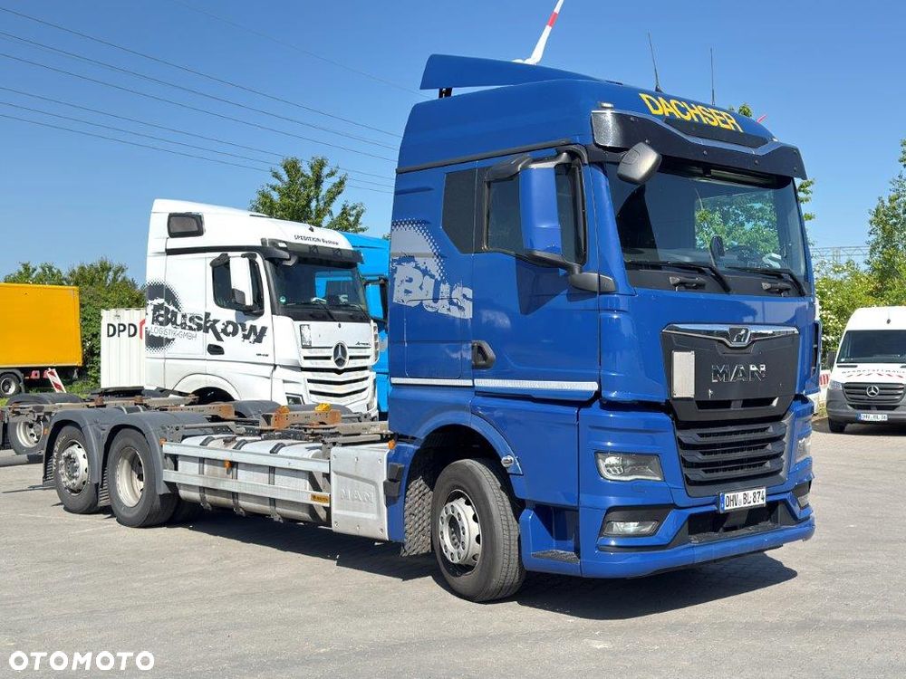 MAN 26.470 GM 6x2 OŚ SKRĘTNA BDF RAMA DO ZABUDOWY - 4