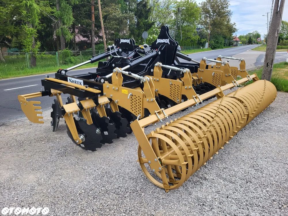 BRONA TALERZOWA talerzówka ciężka/ 4m/ 4 siłowniki/ wał daszkowy fi600 - 10