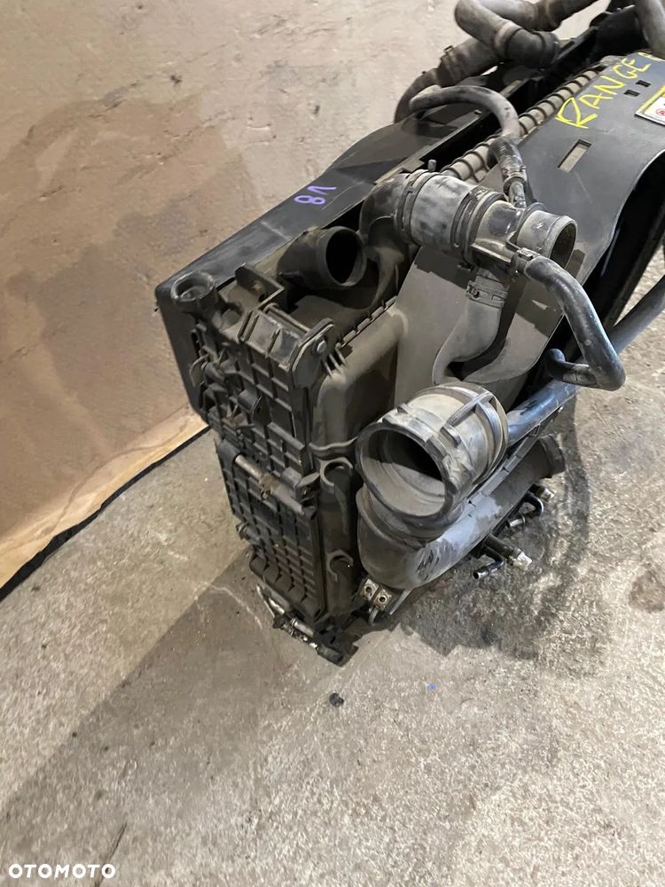 RANGE ROVER L322 3.6 TDV8 CHŁODNICE WENTYLATOR KOMPLET - 4