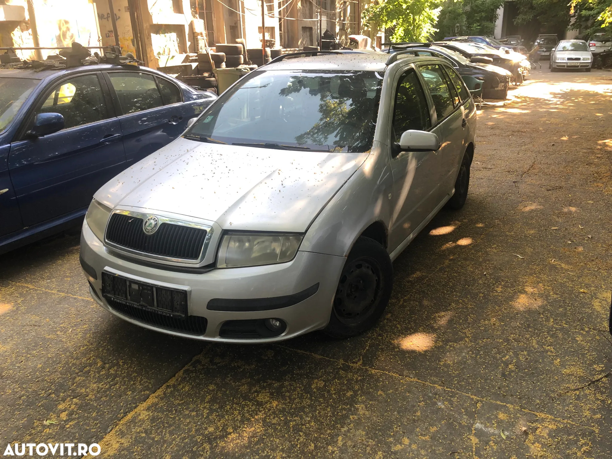 Dezmembrez Skoda Fabia 1 facelift gri argintiu 2006 TDI - 5