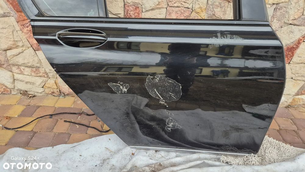BMW G11 TYLNE PRAWE DRZWI TYŁ PRAWY 668 Schwarz II - 4