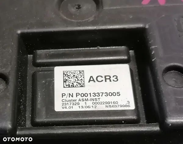 OPEL CORSA D 06-12r -  LICZNIK ZEGAR P0013373005 - 2