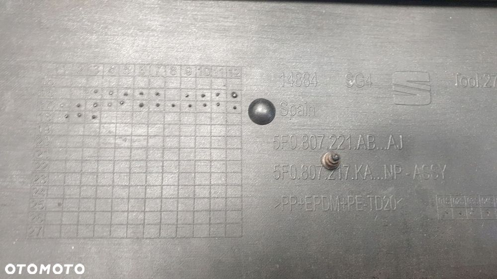 seat leon iii 5f0 fr lift zderzak przód przedni - 7