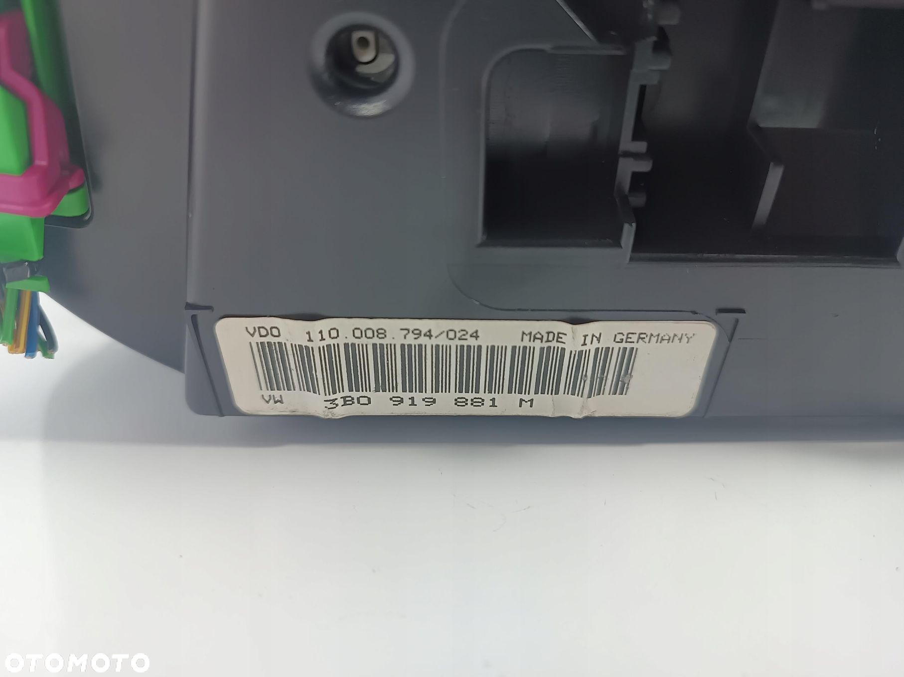 VW PASSAT B5 96-00 LICZNIK ZEGARY OBROTOMIERZ OE 3B0919881M 252tys przebieg - 5