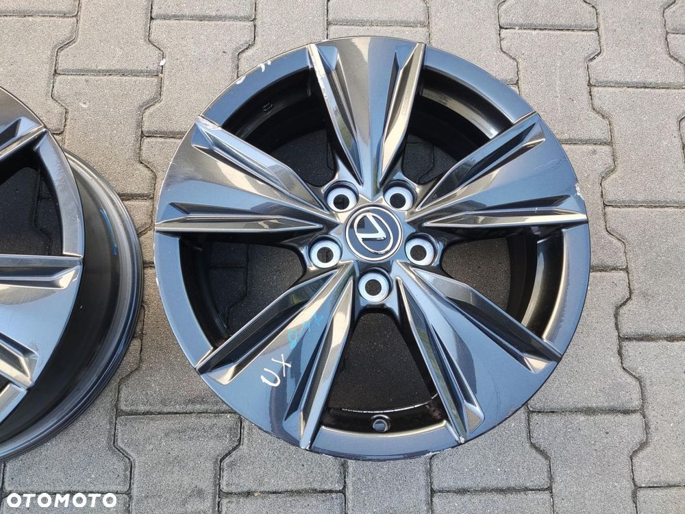 FELGI ALUMINIOWE 17 LEXUS UX 2018-2021 5X114,3 6,5J ET40 KOMPLET - 8