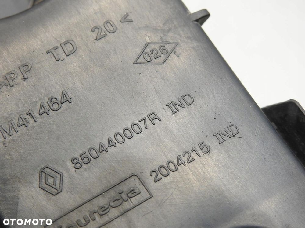 ŚLIZG ZDERZAKA PRAWY TYŁ RENAULT SCENIC III 850440007R - 7