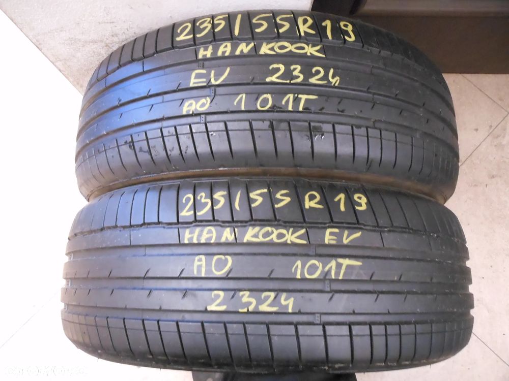 Opony 235/55r19 hankook ventus s1 evo 3 ev AO  6,3mm lato para - 1