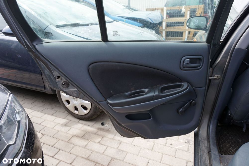 DRZWI TYLNE LEWE ALMERA II N16 LIFT 5D HB KY5  SZARY NISSAN 2003-2006 - 9