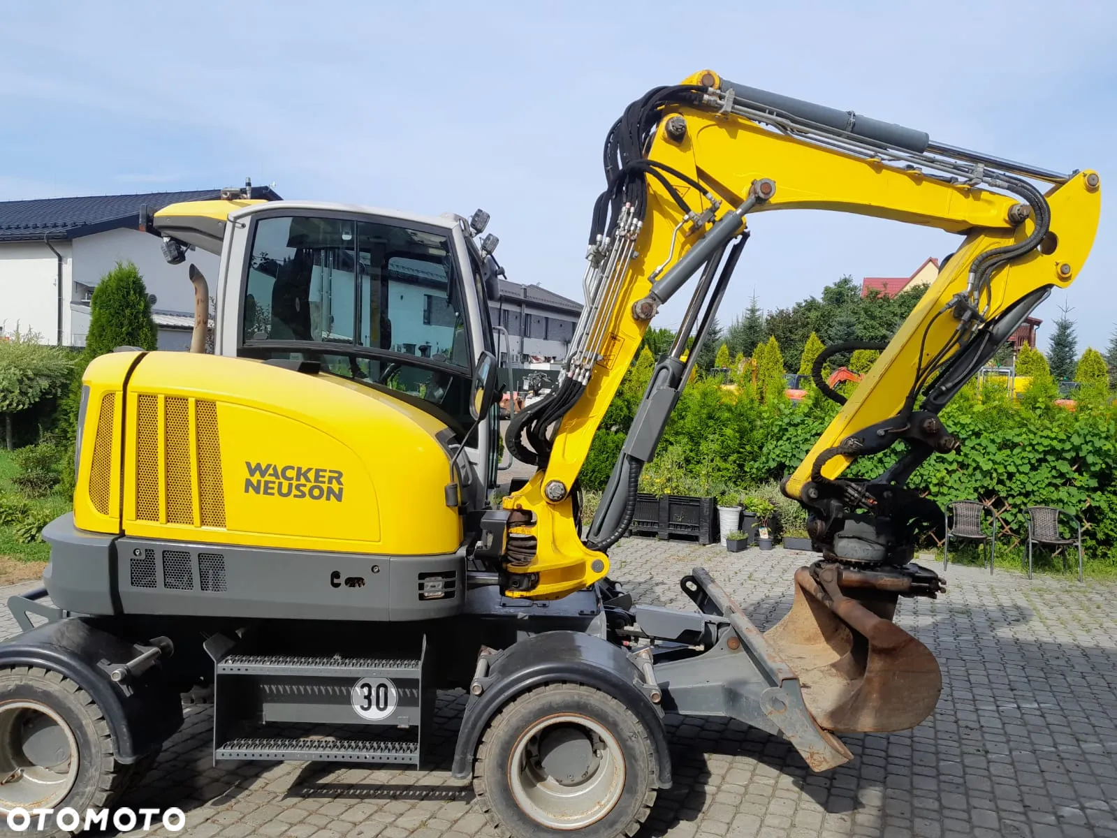 Wacker Neuson EW65 2018r 3062mtg. głowica obrotowa ze szczypcami, KLIMA - 17