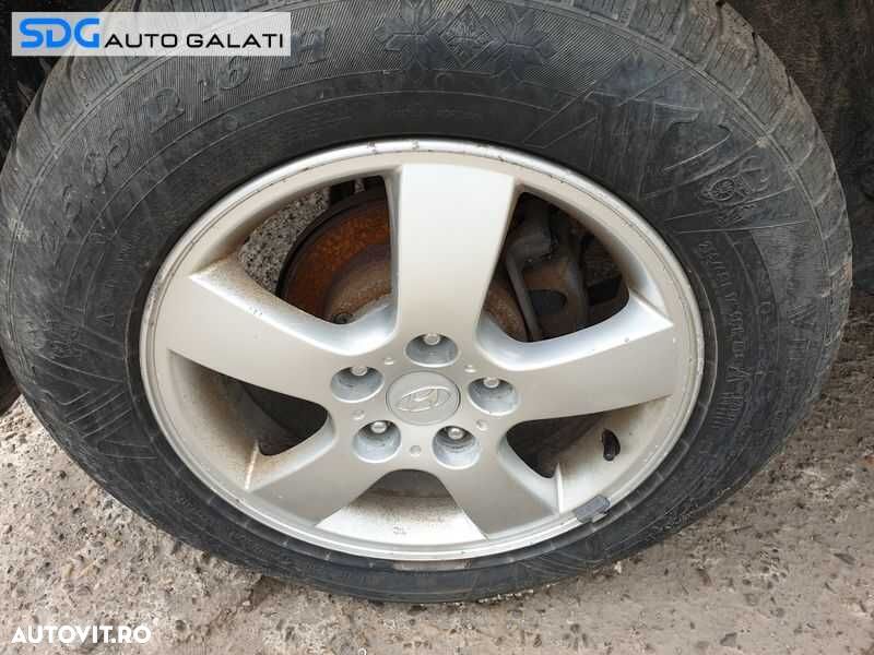 Set 4 Jante Roti Aliaj 215 60 16 R16 in 215 65 16 R16, Anvelope Cauciucuri M S Hyundai Tucson 2004 - 2009 - 5
