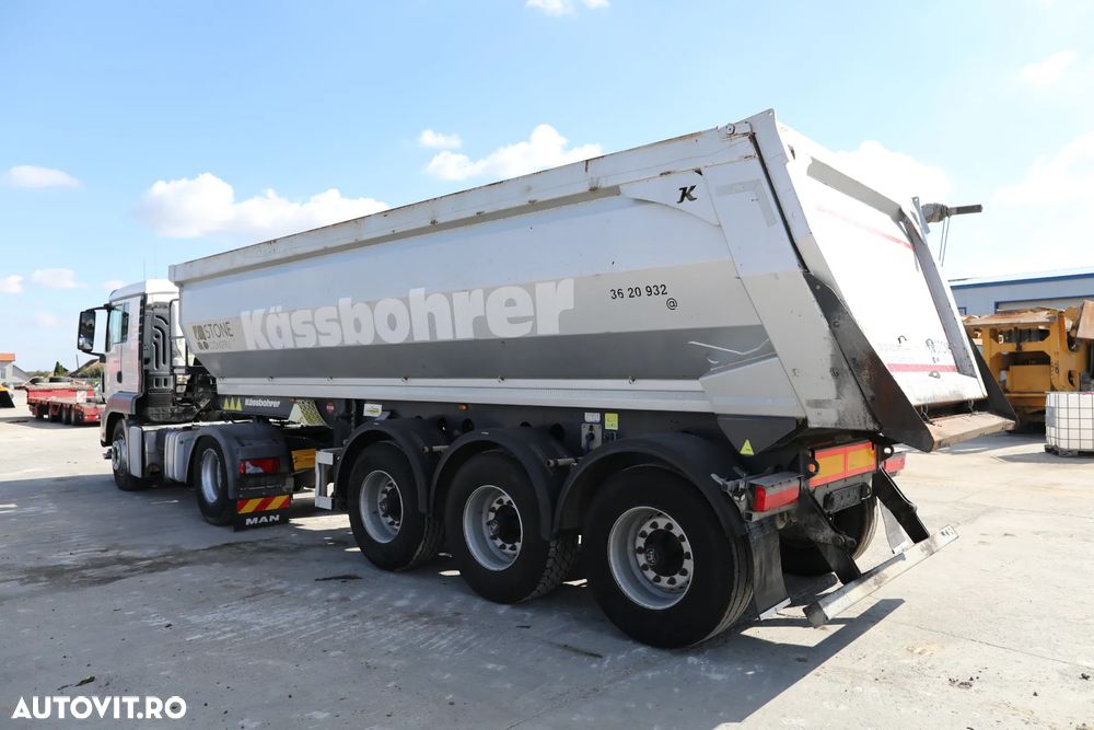 MAN TGS 18.440 4x2 BLS-TS + Semiremorcă Kässbohrer DL 3 basculabilă - 9