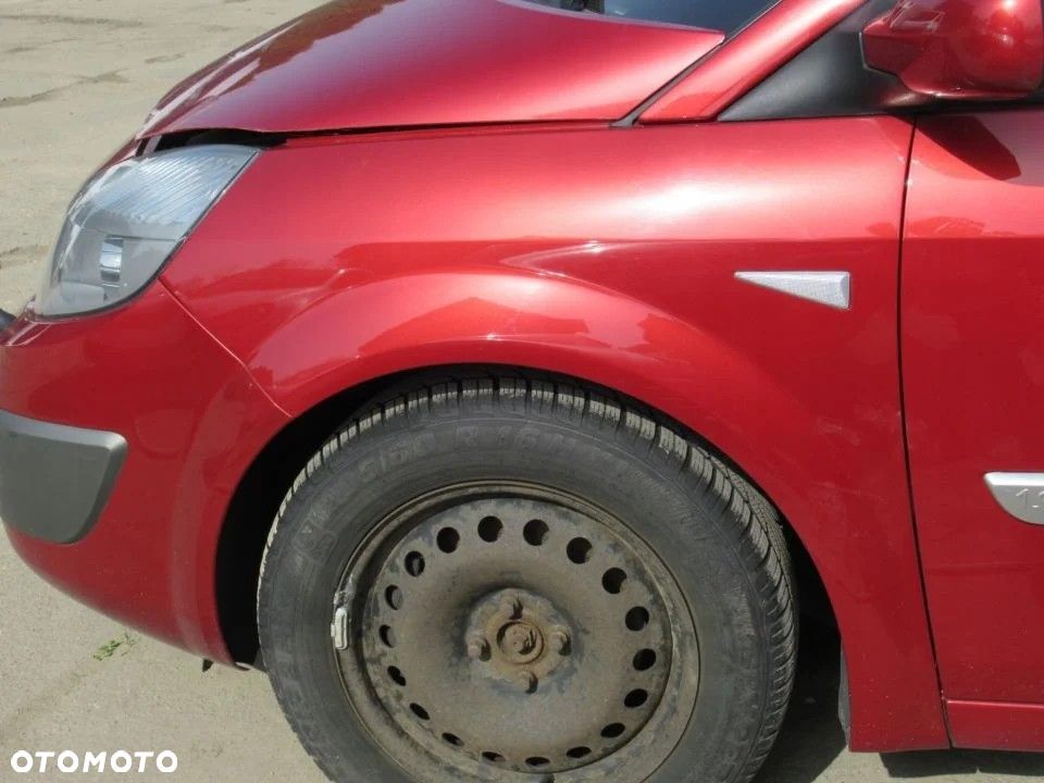 BŁOTNIK PRZEDNI PRZÓD LEWY RENAULT SCENIC II TEB76 2003-
