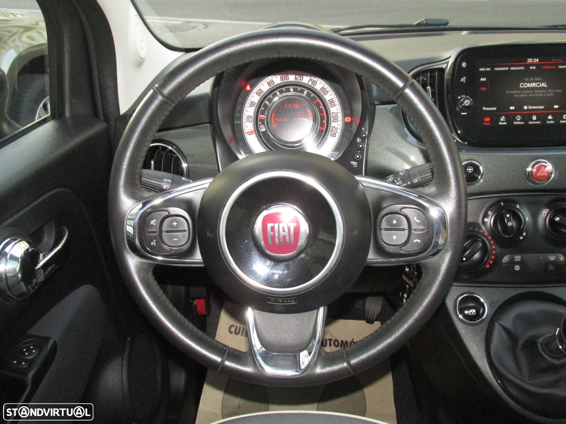 Fiat 500 1.2 Lounge S&S - 34