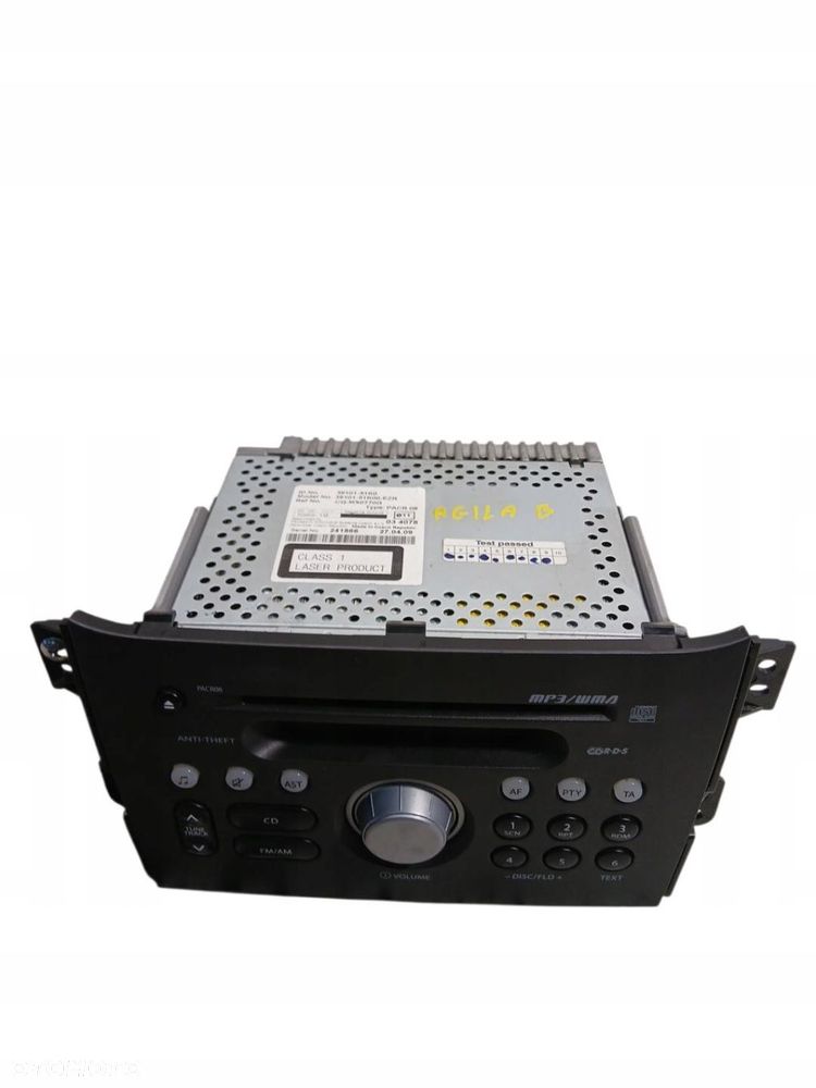 radio cd opel agila b 39101-51k0 39101-51k00-ezr - 1