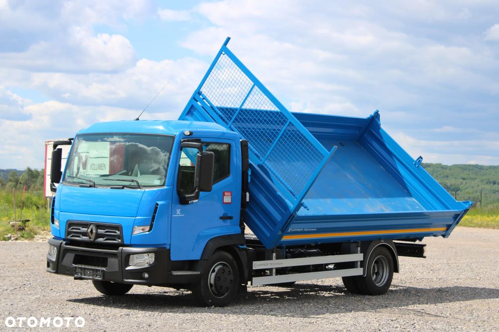 Renault D 7,5 Nowy 3-stronny WYWROT Kiper Wywrotka Blokada mostu Iveco Daily 72C 70C Midlum Fuso Canter - 13