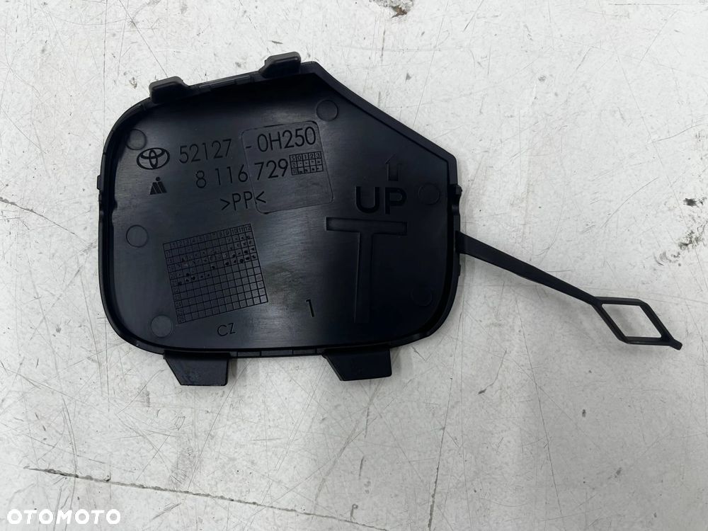 Zaślepka haka holowniczego Toyota Aygo 2 II 14-22r. przód oryginalna zaślepka zderzaka listwa 521270 - 3