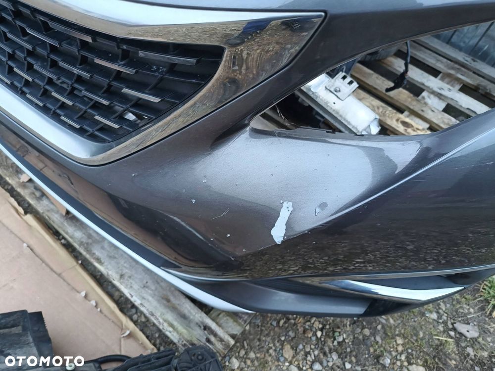 peugeot 3008 ii gt line maska zderzak chłodnice lampy kompletny przód evlc - 11