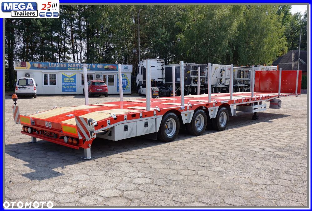 Inny TELEMEGA 13,60 + 7.50 m WYSUWU, 3 osie, ADR EX3, H=890 mm !!! - 6