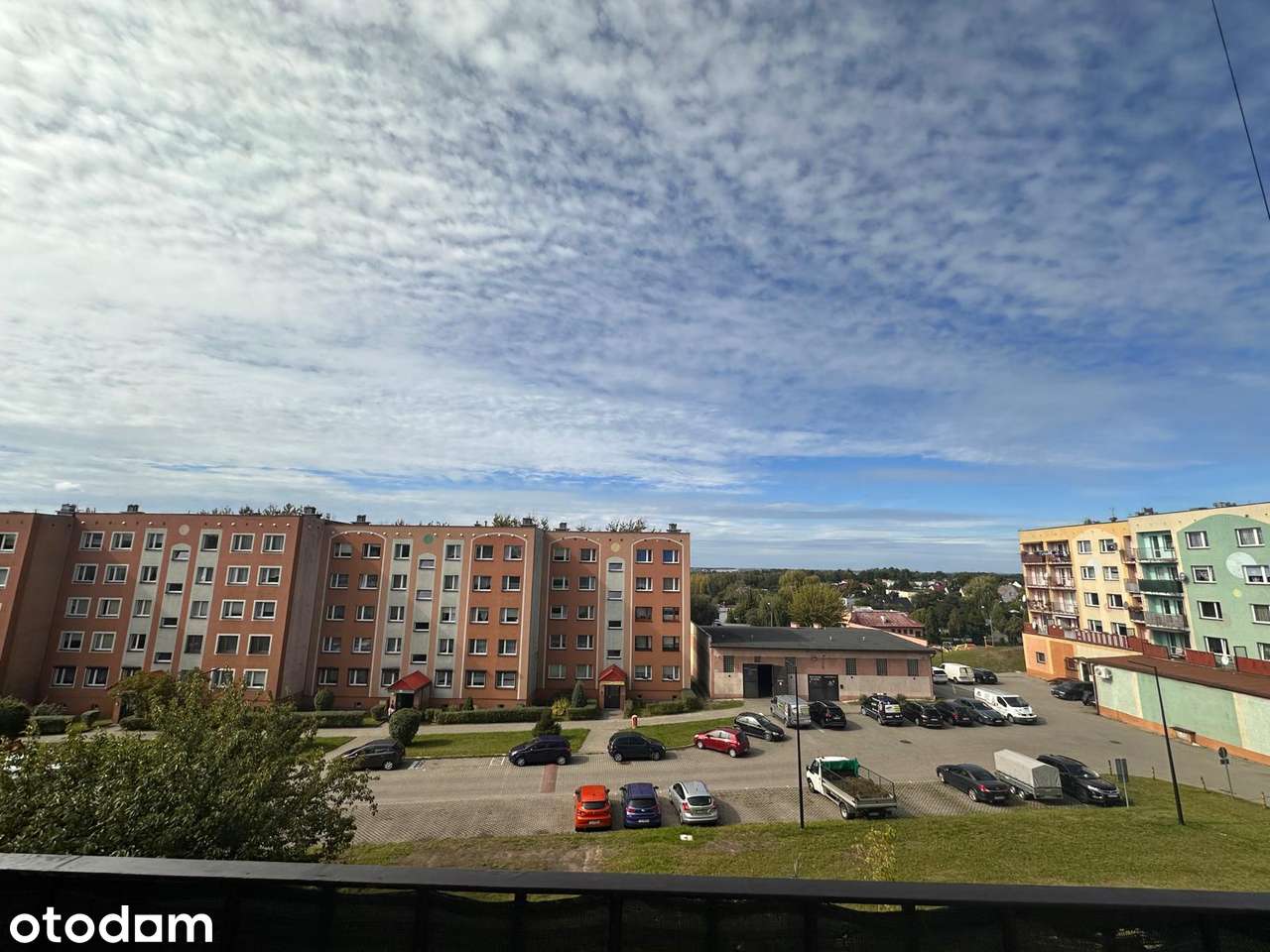 60m2, 3 pokoje balkon
