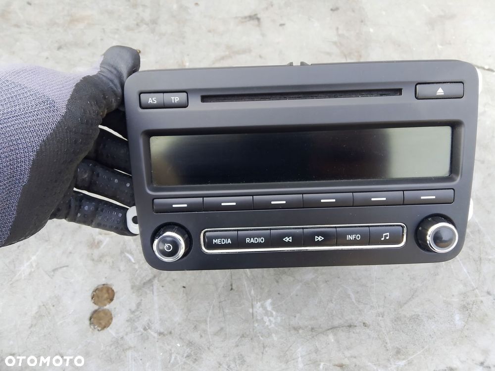 radio skoda fabia ii lift 5j0035161g - 1