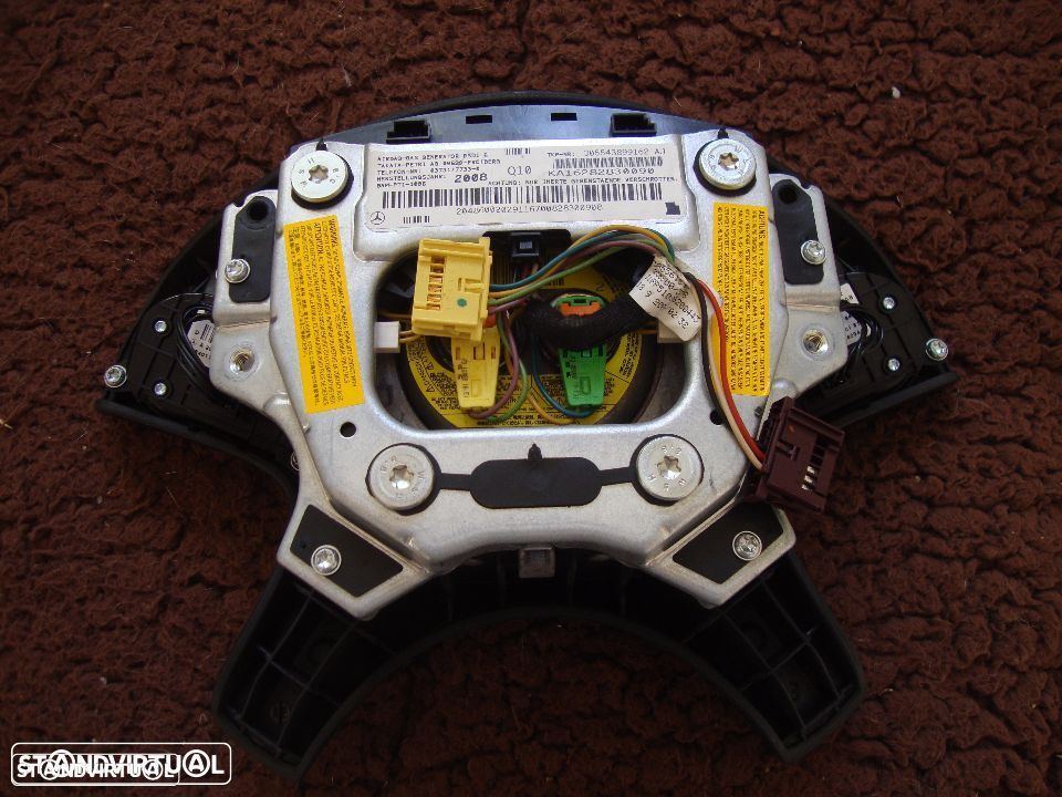 airbag de volante mercedes classe C w204 - 4