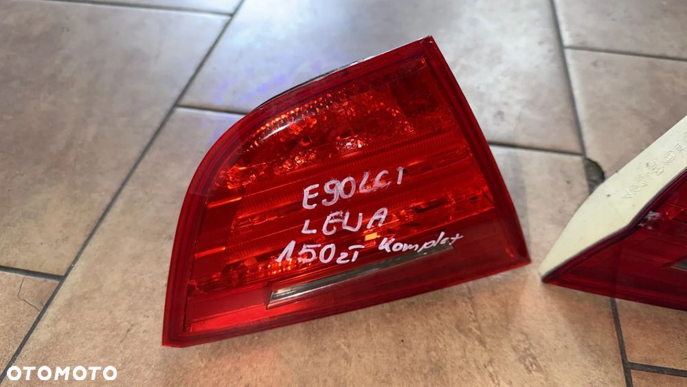 LAMPY PRAWA/LEWA TYŁ W KLAPĘ BMW E90 LIFT 7154156 7154155 - 2