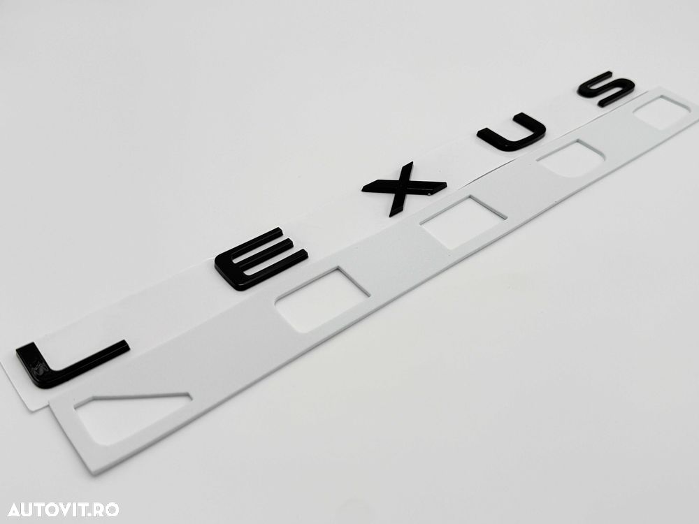 Emblema Lexus spate negru - 4