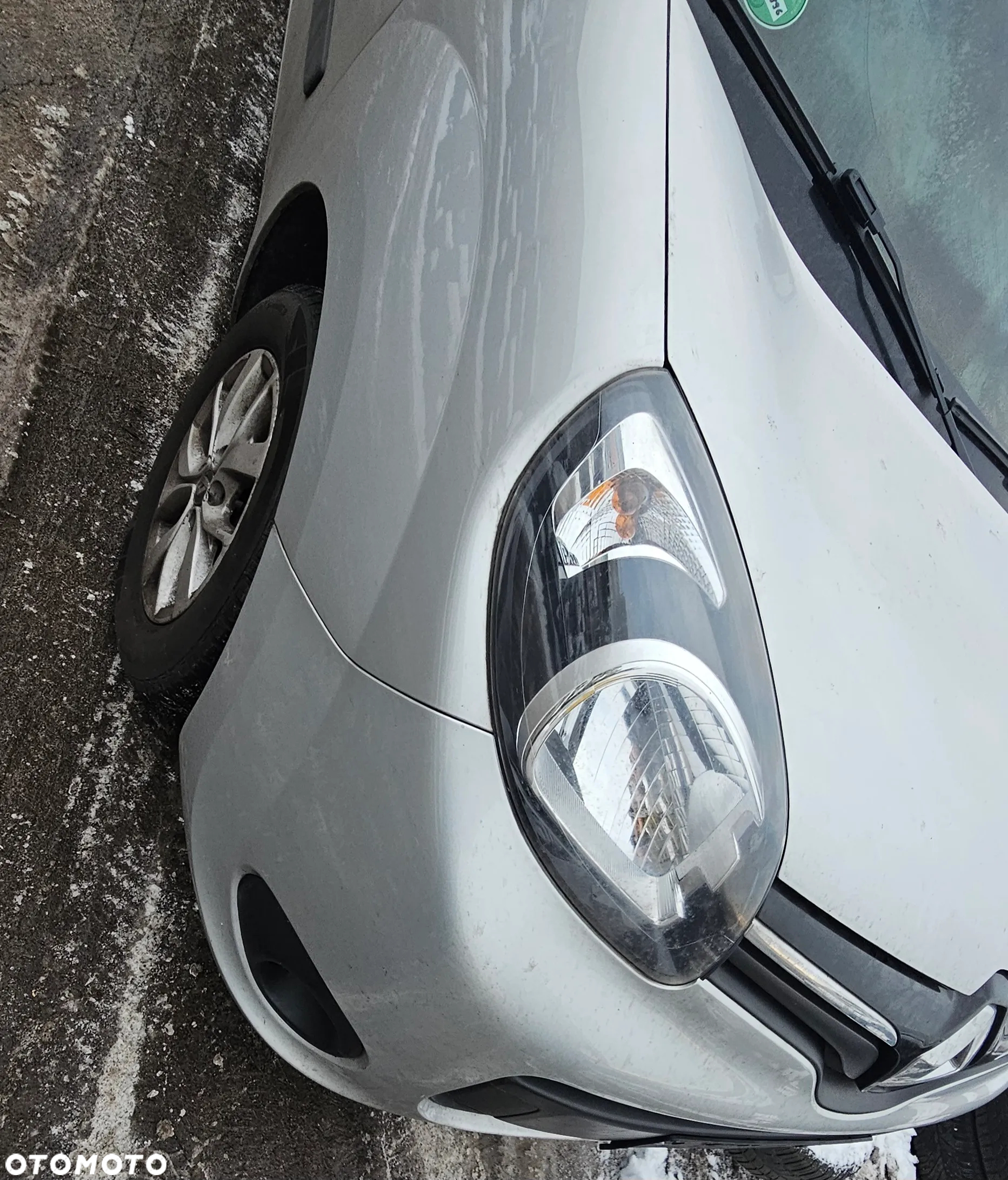 Przód kompletny Renault Kangoo 1.2 maska lampy błotniki pas chłodnice zderzak komplet - 3