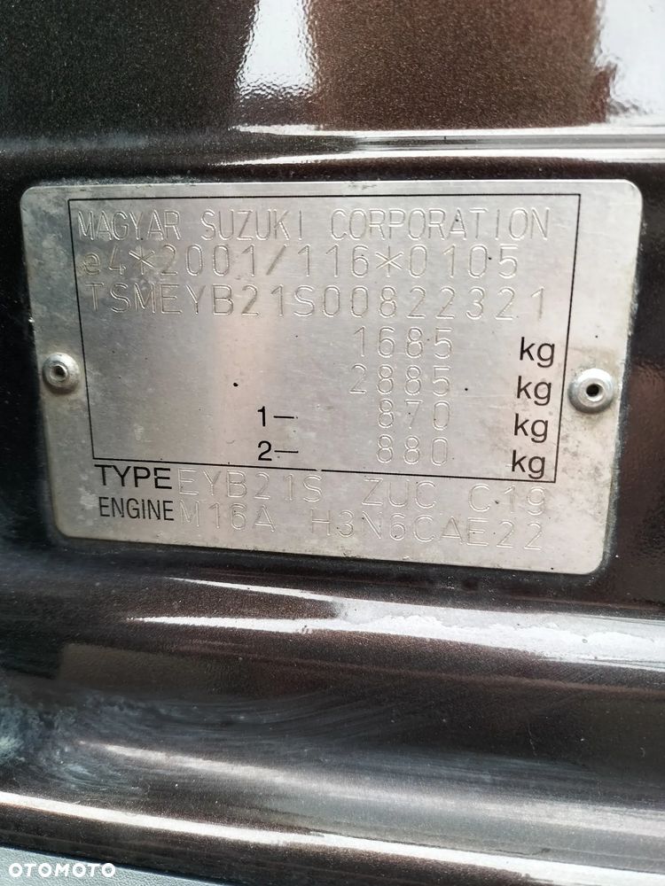 SKRZYNIA BIEGÓW MANUALNA SUZUKI SX4 4X4 1.6 B 120 KM M16A - 8