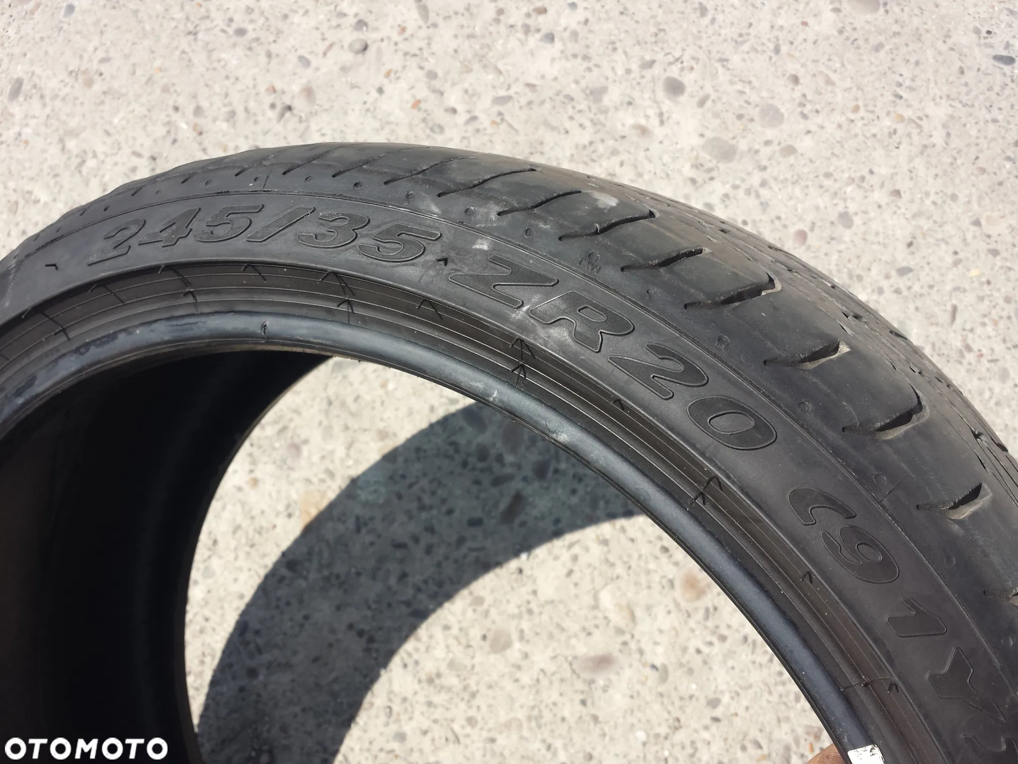 20” - PIRELLI - 245/35 r20 cali – P-ZERO , LETNIE  Opony - stan: BDB - Gwarancja + Możliwy MONTAŻ  !! rok: 2022 - 2