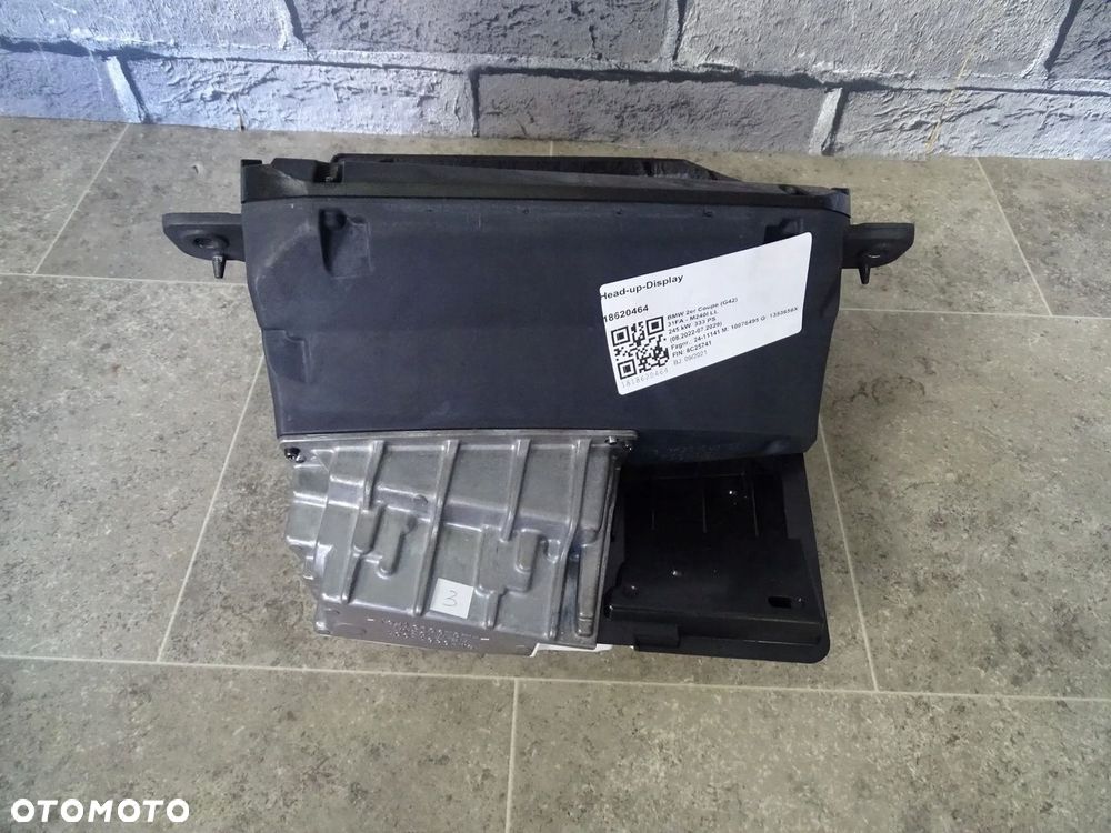 BMW G42 G22 G23 M4 WYŚWIETLACZ MONITOR RZUTNIK HEAD UP HUD EUROPA 5A441B5 - 3