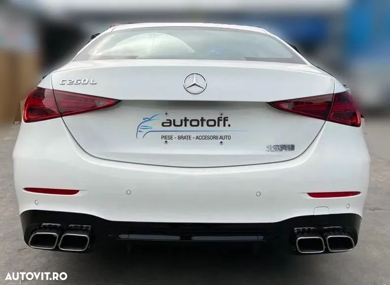 Difuzor Bara Spate Compatibil Cu Mercedes C-Class W206 S206 (2021+) C63 Design - 5