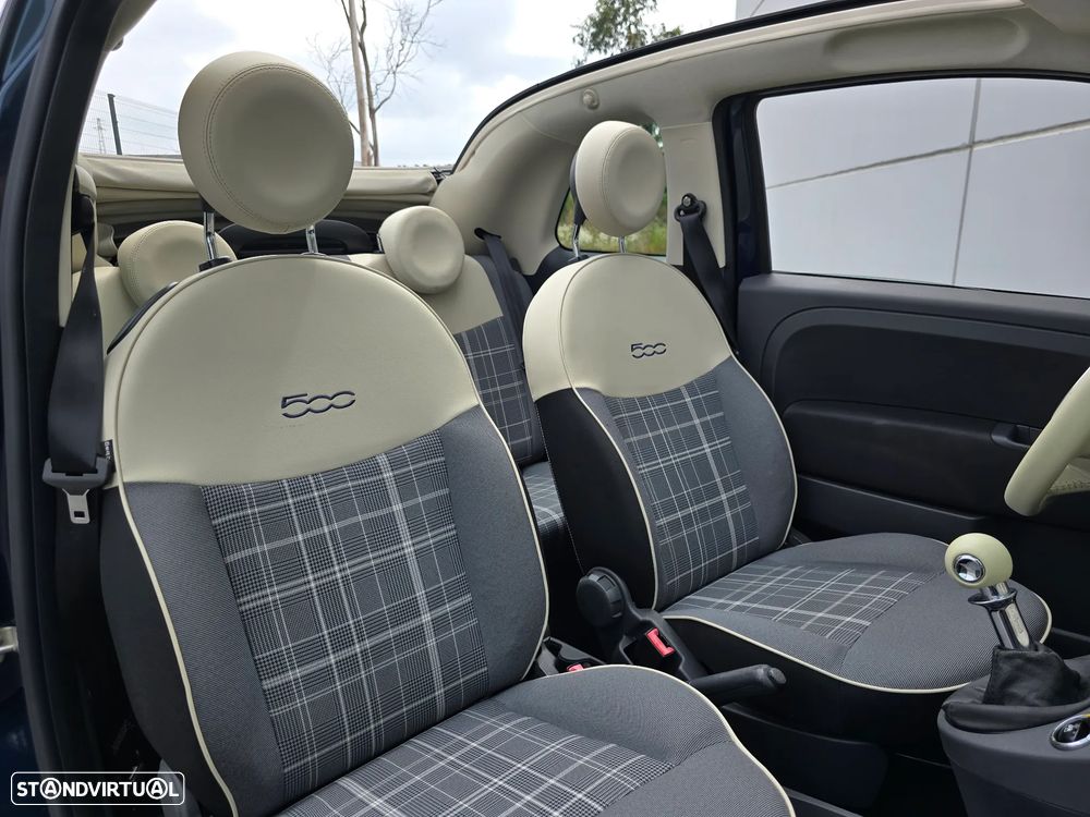 Fiat 500C 1.2 Lounge S&S - 8