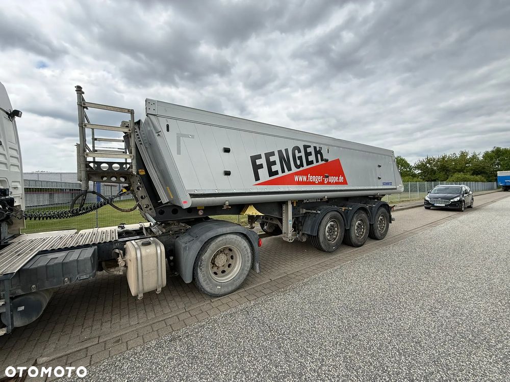 Schmitz Cargobull Waga: 5163kg SKI 24 SL 7.2 / z Niemiec / Podnoszona oś / Aluminiowa wywrotka / - 2