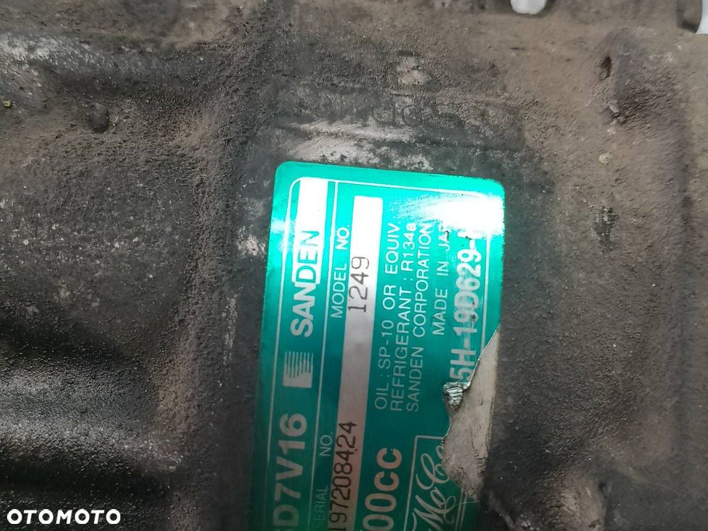 POMPA, SPRĘŻARKA KLIMATYZACJI FORD FOCUS II 3M5H-19D629-HC 2.0 TDCI - 6