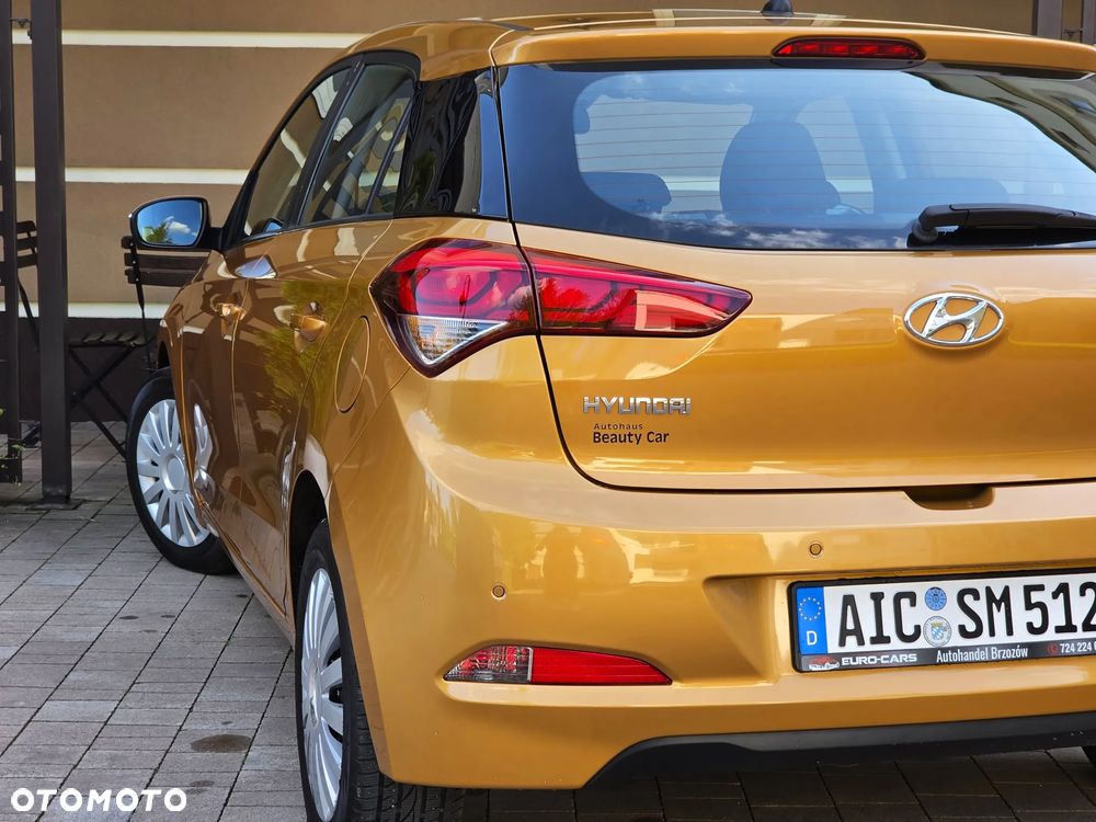 Hyundai i20 blue 1.2 YES Gold - 23